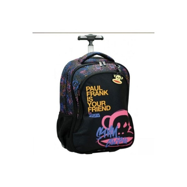 Σακίδιο Πλάτης - Τροχήλατο Back Me Up Δημοτικού Paul Frank 376-01074 Y2K