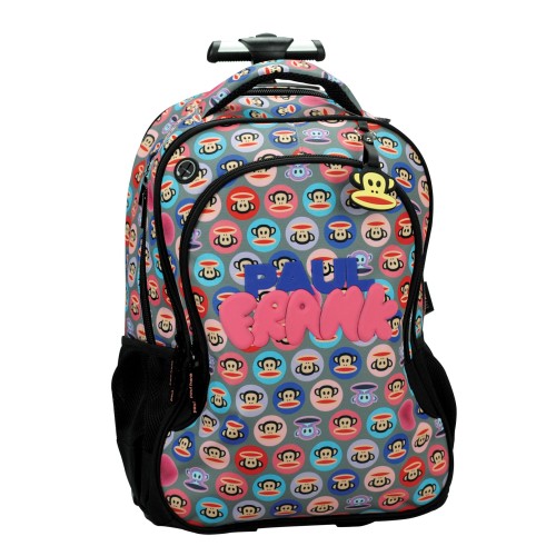 Σακίδιο Πλάτης - Τροχήλατο Δημοτικού Peanuts 376-02074 Paul Frank Tatonka