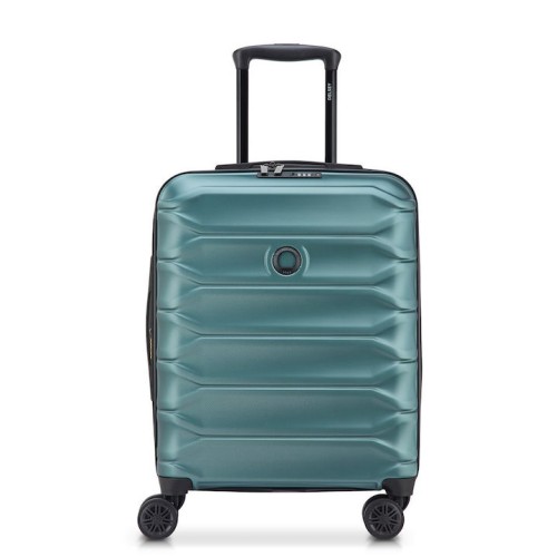 Βαλίτσα Καμπίνας Σκηρή Επεκτεινόμενη Delsey Meteor Slim 55cm Green