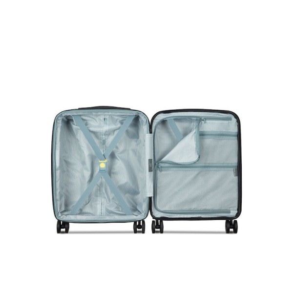 Βαλίτσα Καμπίνας Σκηρή Επεκτεινόμενη Delsey Meteor Slim 55cm Green