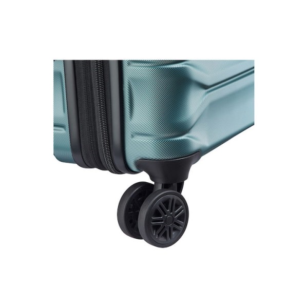 Βαλίτσα Καμπίνας Σκηρή Επεκτεινόμενη Delsey Meteor Slim 55cm Green