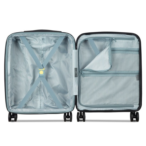 Βαλίτσα Καμπίνας Σκηρή Επεκτεινόμενη Delsey Meteor Slim 55cm Navy Blue
