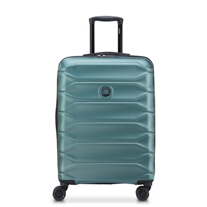 Βαλίτσα Μεγάλη Σκληρή Επεκτεινόμενη Delsey Meteor 76x50x32/34cm Green