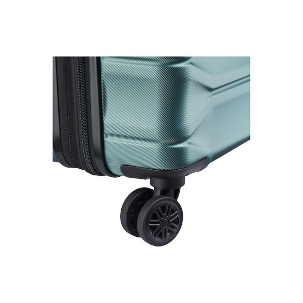 Βαλίτσα Μεγάλη Σκληρή Επεκτεινόμενη Delsey Meteor 76x50x32/34cm Green