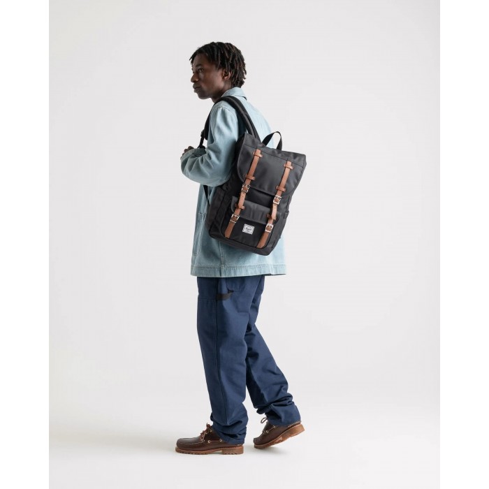 Herschel little america outlet mid volume ash rose