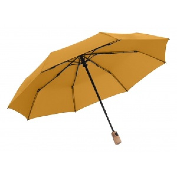 Oμπρέλα Bροχής Knirps Timber Duomatic 42301368 Curcuma Μουσταρδί