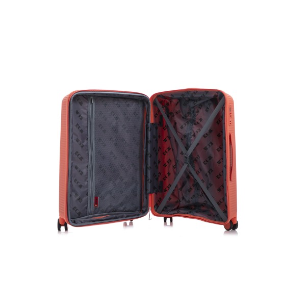 Βαλίτσα Καμπίνας Σκληρή RCM 425-20 Επεκτεινόμενη Πορτοκαλί