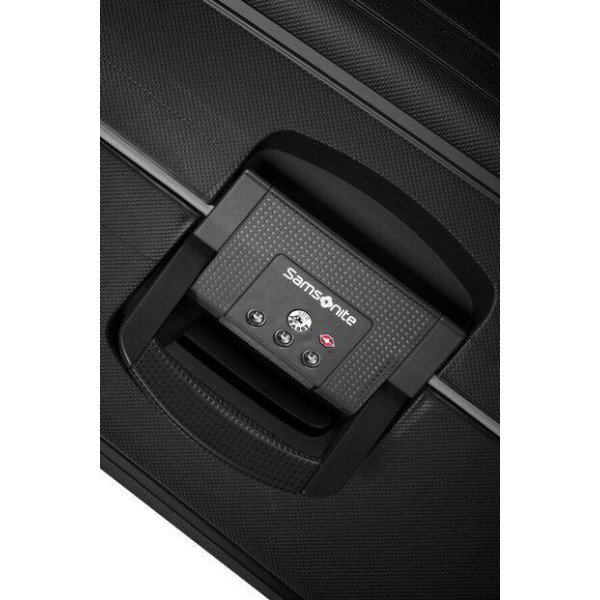 Βαλίτσα Μεσαία Σκληρή Samsonite S' Cure Spinner 69cm Medium 49307-1041 Μαύρο