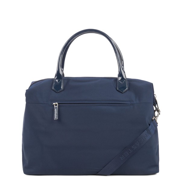 Τσάντα ώμου Lancaster Basic Verni 514-67 Bleufonc