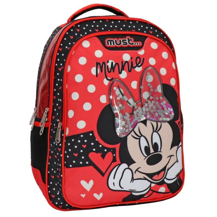 Σακίδιο Πλάτης Δημοτικού Must  Disney Minnie Mouse 563420 ΣΧΟΛΙΚΑ ΕΙΔΗ
