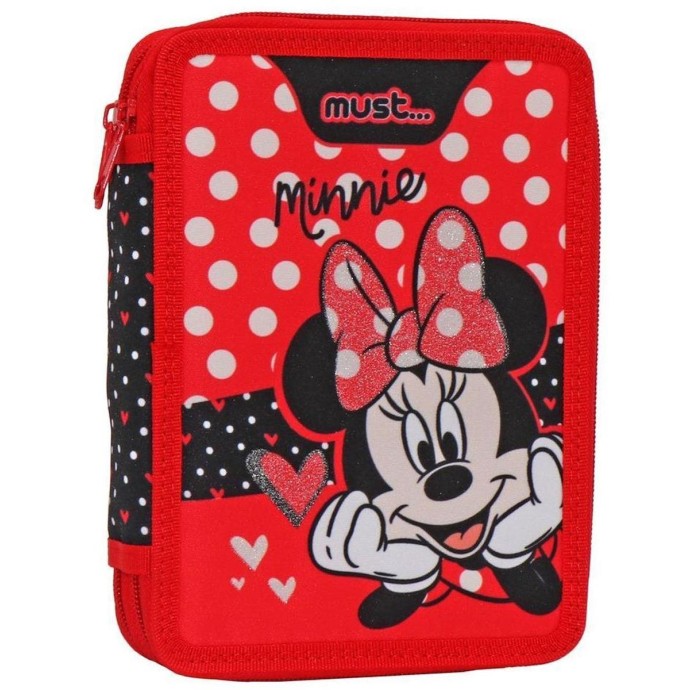 Κασετίνα Διπλή (Γεμάτη) Must Minnie Mouse 563480 ΣΧΟΛΙΚΑ ΕΙΔΗ