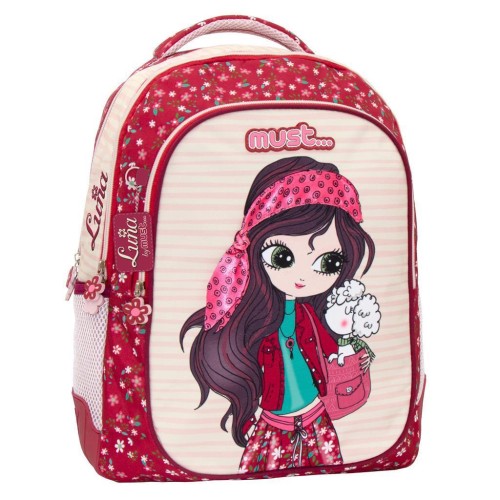Σακίδιο Πλάτης Δημοτικού Must Luna 584982