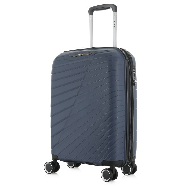 Βαλίτσα Καμπίνας Σκληρή Επεκτεινόμενη RCM 585-20 Blue