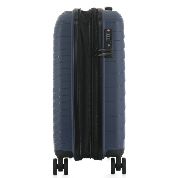 Βαλίτσα Καμπίνας Σκληρή Επεκτεινόμενη RCM 585-20 Blue