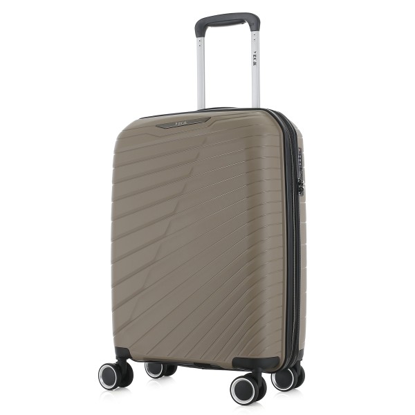 Βαλίτσα Καμπίνας Σκληρή Επεκτεινόμενη RCM 585-20 Καφέ