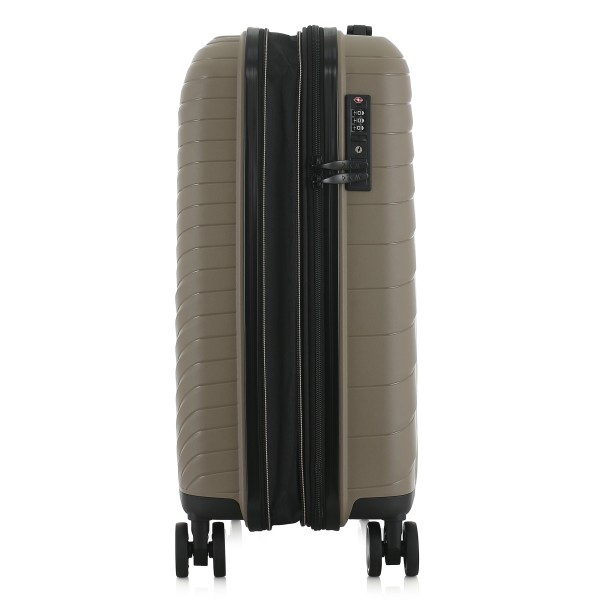 Βαλίτσα Καμπίνας Σκληρή Επεκτεινόμενη RCM 585-20 Καφέ