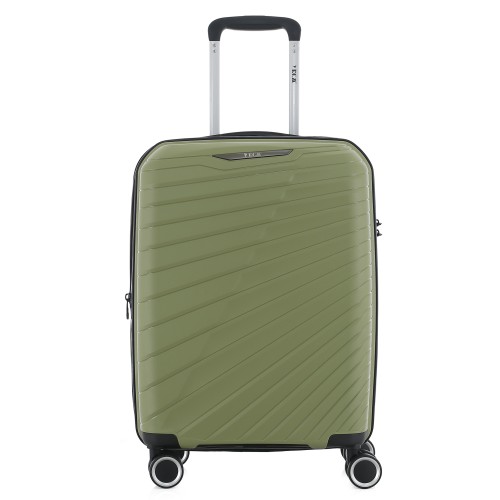 Βαλίτσα Καμπίνας Σκληρή Επεκτεινόμενη RCM 585-20 Πράσινο