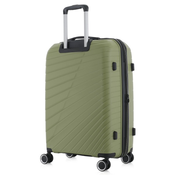 Βαλίτσα Μεσαία Σκληρή Επεκτεινόμενη RCM 585-24 Army Green Βαλίτσα Μεσαία Σκληρή Επεκτεινόμενη RCM 585-24 Army Green