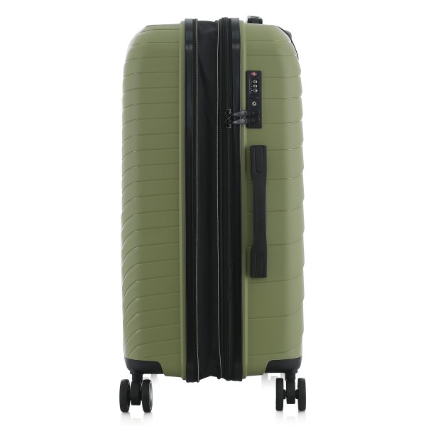 Βαλίτσα Μεσαία Σκληρή Επεκτεινόμενη RCM 585-24 Army Green Βαλίτσα Μεσαία Σκληρή Επεκτεινόμενη RCM 585-24 Army Green