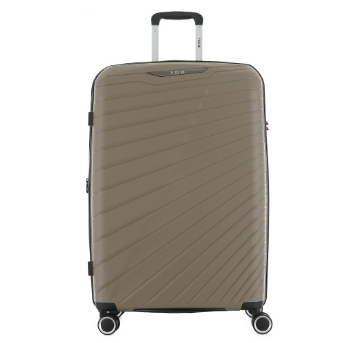 Βαλίτσα Μεγάλη Σκληρή Επεκτεινόμενη RCM 585-28 Καφε