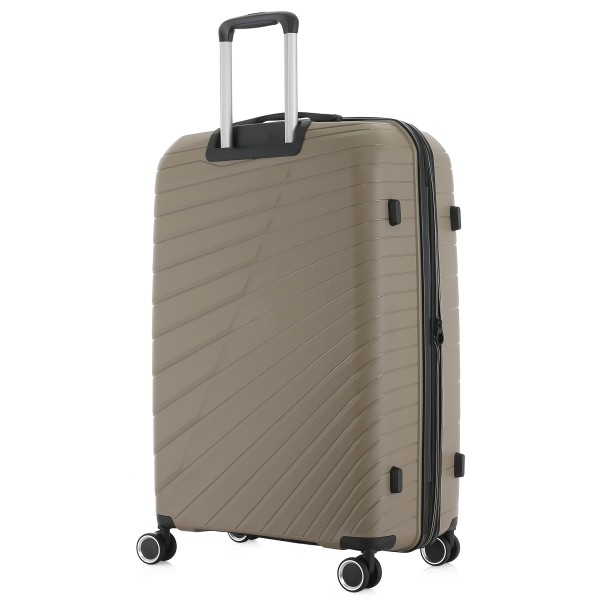 Βαλίτσα Μεγάλη Σκληρή Επεκτεινόμενη RCM585 76x52x32/35cm Καφε