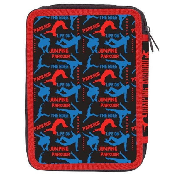 Κασετίνα Διπλή (Γεμάτη) Must Extreme Parkour 585075 ΣΧΟΛΙΚΑ ΕΙΔΗ