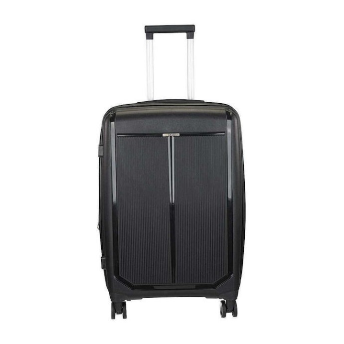 Βαλίτσα Μεσαία Σκληρή RCM 625-24 Επεκτεινόμενη Μαύρο