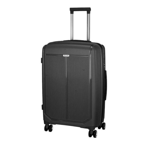 Βαλίτσα Μεσαία Σκληρή RCM 625-24 Επεκτεινόμενη Μαύρο