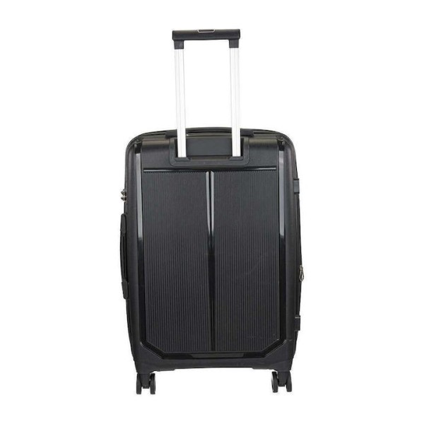 Βαλίτσα Μεσαία Σκληρή RCM 625-24 Επεκτεινόμενη Μαύρο