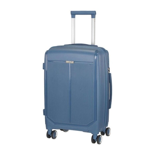 Βαλίτσα Σκληρή Μεσαία RCM 625-24 Επεκτεινόμενη Μπλε