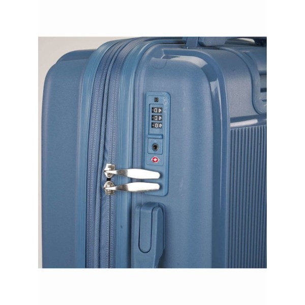 Βαλίτσα Σκληρή Μεσαία RCM 625-24 Επεκτεινόμενη Μπλε