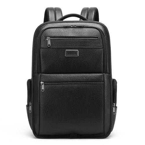 Σακίδιο Πλάτης Δερμάτινο Bange 17Lt 6626 Laptop 15.6 Μαύρο