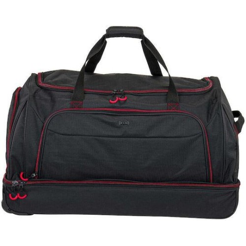 Σάκος Ταξιδίου Με Ρόδες 94lt RCM 681-011 Μαύρο