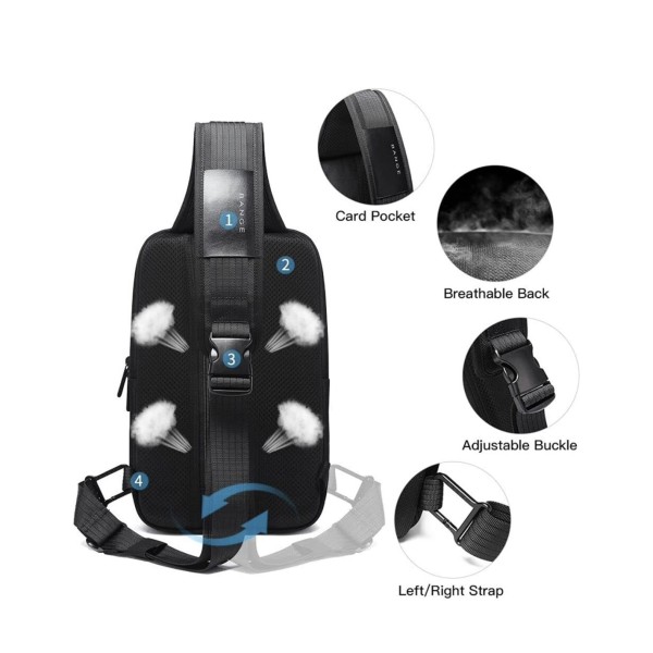 Τσάντα Ώμου Διαγώνια Bange Crossbody 7082 Μαύρο Τσάντα Ώμου Διαγώνια Bange Crossbody 7082 Μαύρο