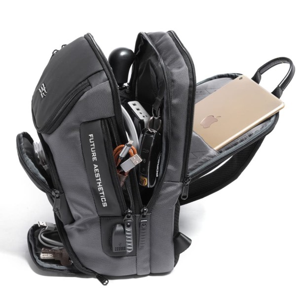 Τσάντα Ώμου Διαγώνια Bange Crossbody 7086 Ανθρακί