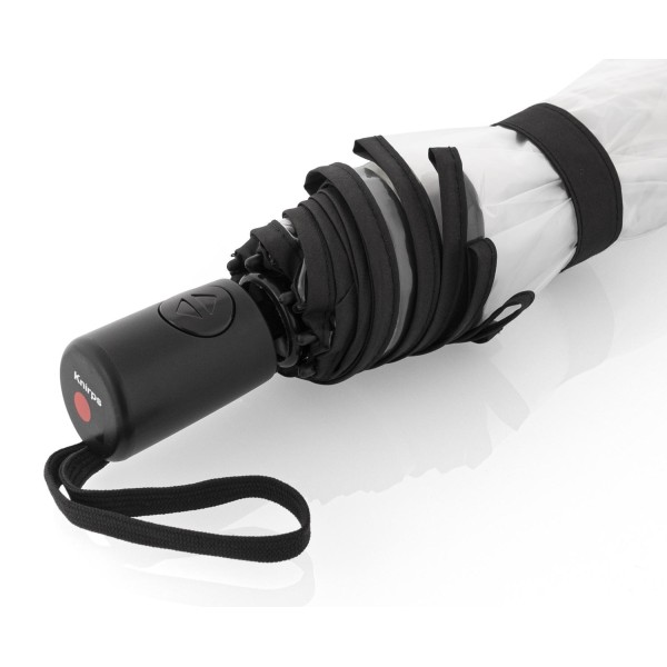 Ομπρέλα Βροχής Knirps A.200 Series Duomatic Medium 7219910 Διαφανής Με Μάυρο