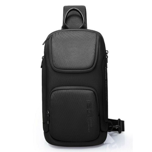 Τσάντα Ώμου Διαγώνια Bange Crossbody 7565 Μαύρο