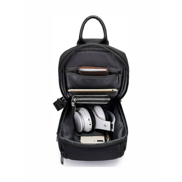 Τσάντα Ώμου Διαγώνια Bange Crossbody 7565 Μαύρο