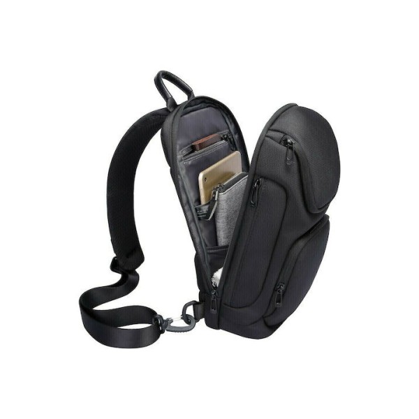Τσάντα Ώμου Διαγώνια Bange Crossbody 7565 Μαύρο