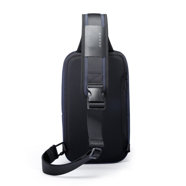 Τσάντα Ώμου Διαγώνια Bange Crossbody 7566 Μπλε