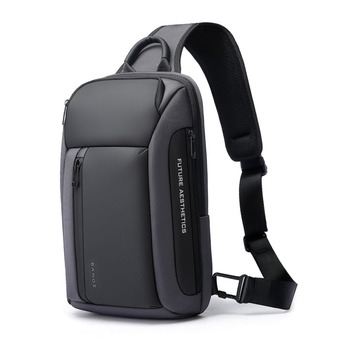 Τσάντα Ώμου Διαγώνια Bange Crossbody 7566 Ανθρακί ΤΣΑΝΤΕΣ & ΠΟΡΤΟΦΟΛΙΑ