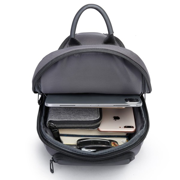 Τσάντα Ώμου Διαγώνια Bange Crossbody 7566 Ανθρακί ΤΣΑΝΤΕΣ & ΠΟΡΤΟΦΟΛΙΑ