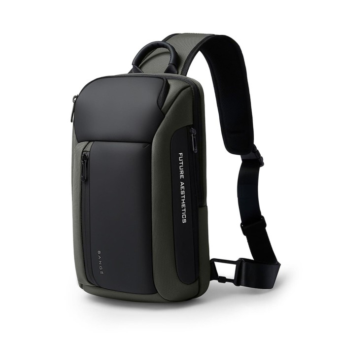 Τσάντα Ώμου Διαγώνια Bange Crossbody 7566 Χακί
