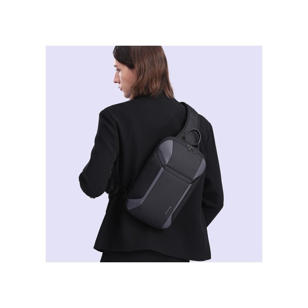 Τσάντα Ώμου Διαγώνια Bange Crossbody 7721 Grey