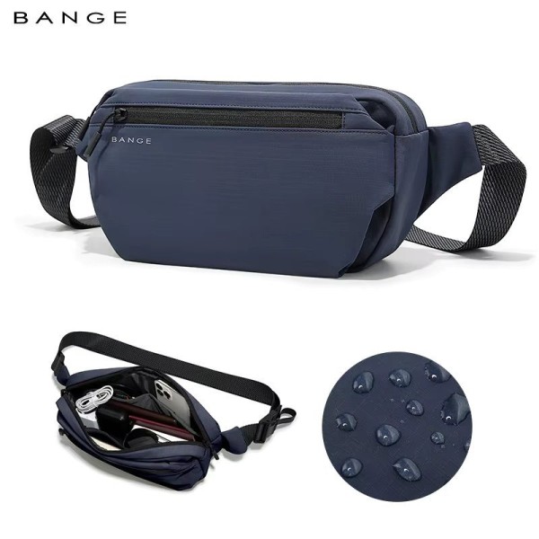 Τσαντάκι Μέσης Bange 7851 Μπλε