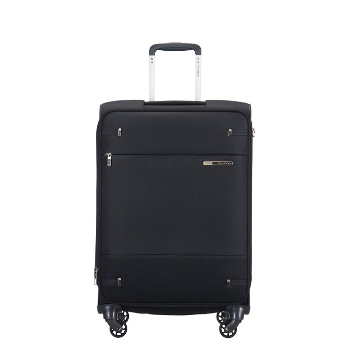 Βαλίτσα Μεσαία Μαλακή Samsonite Base Boost 66cm Exp Spinner 79201-1041 Μαύρο ΒΑΛΙΤΣΕΣ & ΣΑΚΟΙ ΤΑΞΙΔΙΟΥ