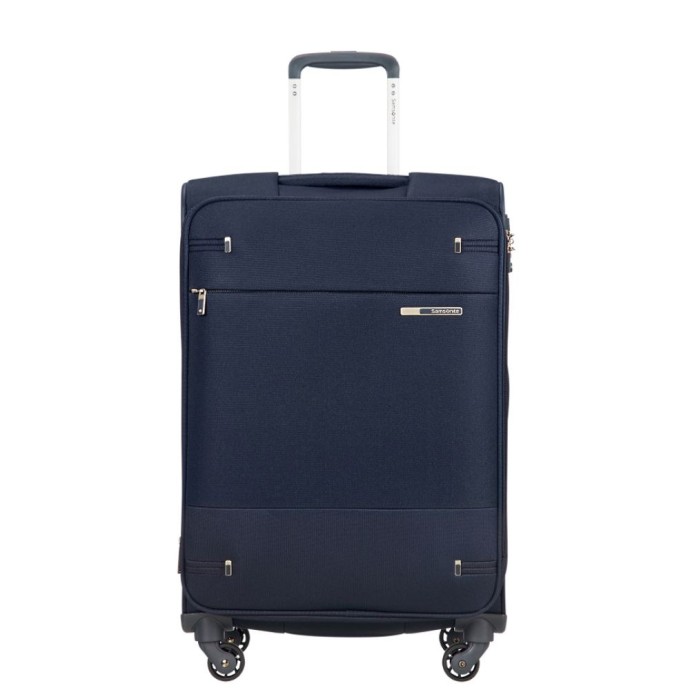 Βαλίτσα Μεσαία Μαλακή Samsonite Base Boost 66cm Exp Spinner 79201-1598 Navy Blue ΒΑΛΙΤΣΕΣ & ΣΑΚΟΙ ΤΑΞΙΔΙΟΥ