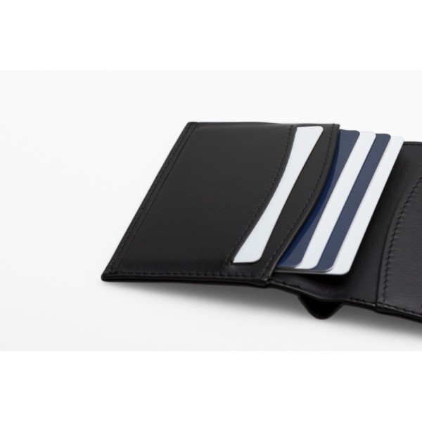 Πορτοφόλι Δερμάτινο Roik Avenue Μαύρο ΤΣΑΝΤΕΣ & ΠΟΡΤΟΦΟΛΙΑ