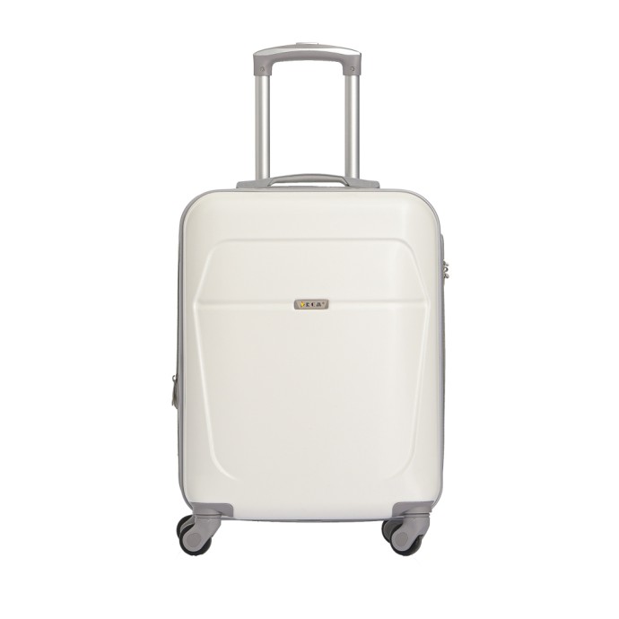 Βαλίτσα Καμπίνας Σκληρή RCM 8011-18 Επεκτεινόμενη White ΒΑΛΙΤΣΕΣ & ΣΑΚΟΙ ΤΑΞΙΔΙΟΥ