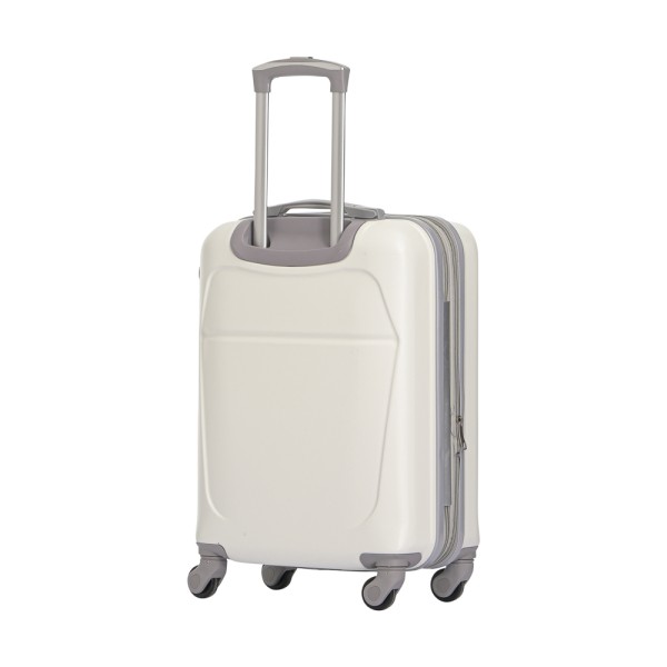 Βαλίτσα Καμπίνας Σκληρή RCM 8011-18 Επεκτεινόμενη White ΒΑΛΙΤΣΕΣ & ΣΑΚΟΙ ΤΑΞΙΔΙΟΥ